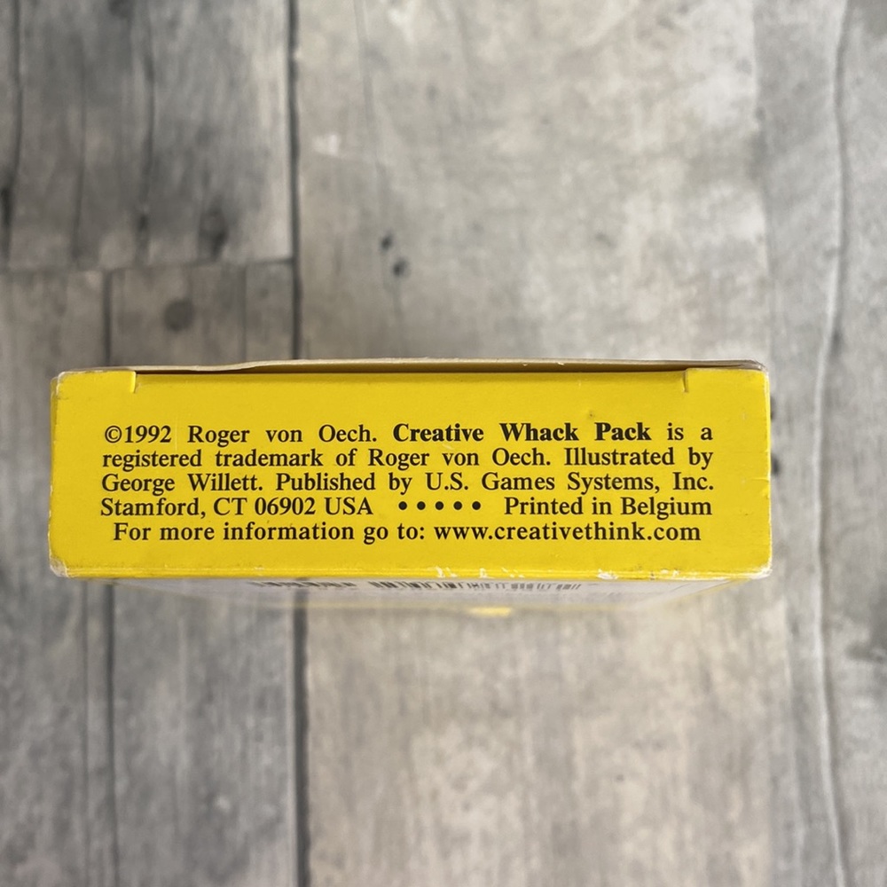 Roger von Oech's Creative Wack Pack (Sealed) - Picture 5 of 8